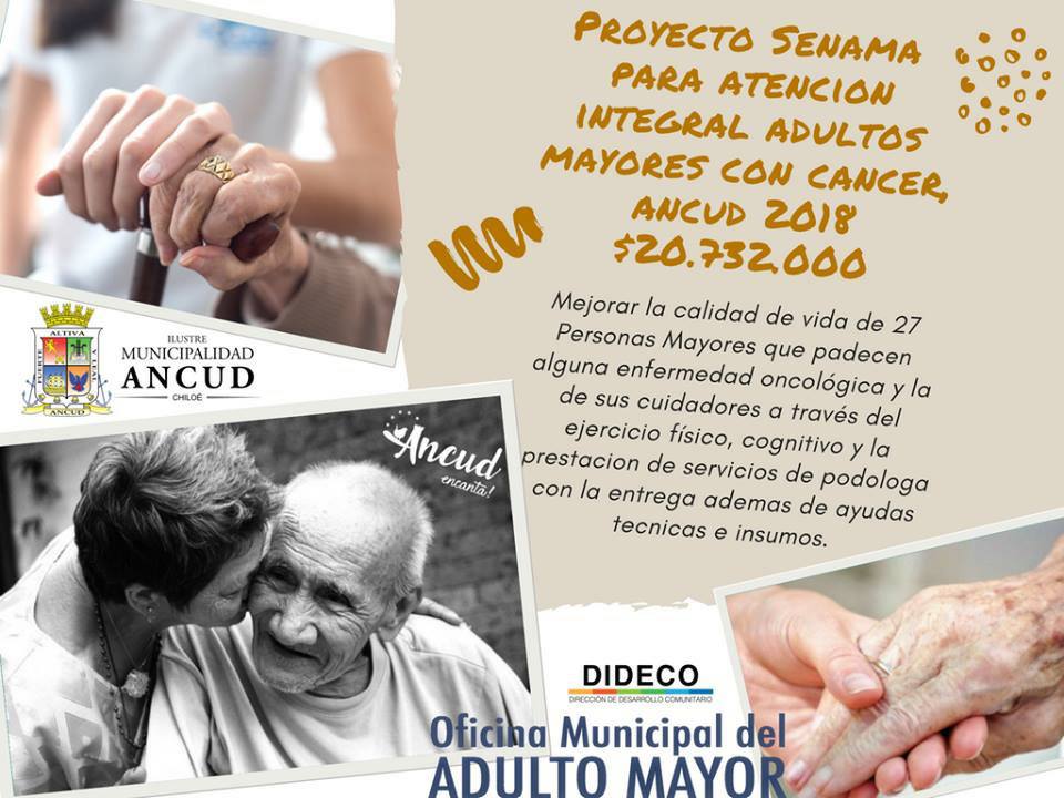 Comenzó atencion domiciliaria integral para Adultos Mayores con Cancer en Ancud