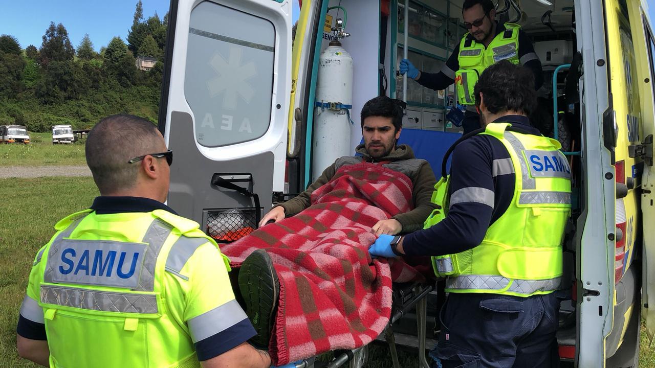 Realizan rescate de dos personas desde el Parque Nacional Chiloé