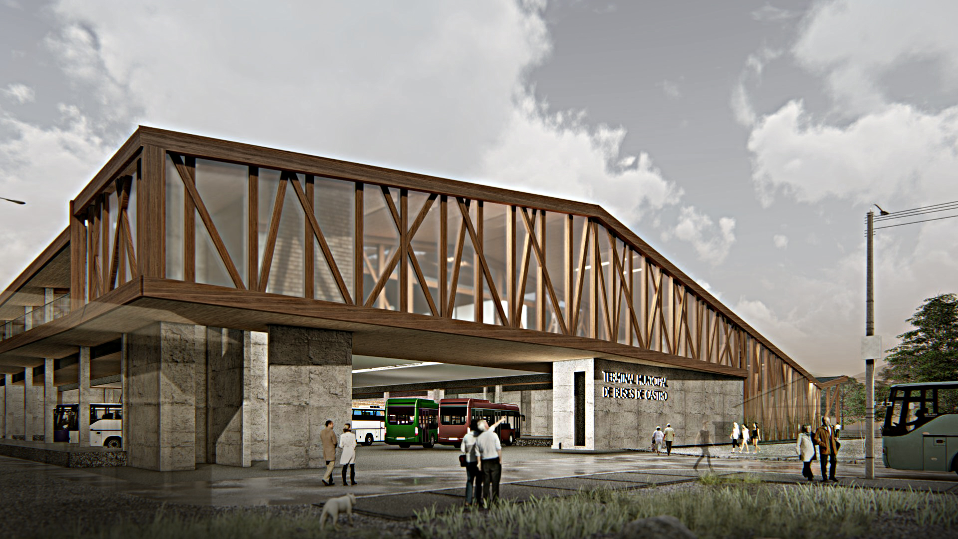 Aprueban propuesta para construir nuevo terminal municipal de buses en Castro