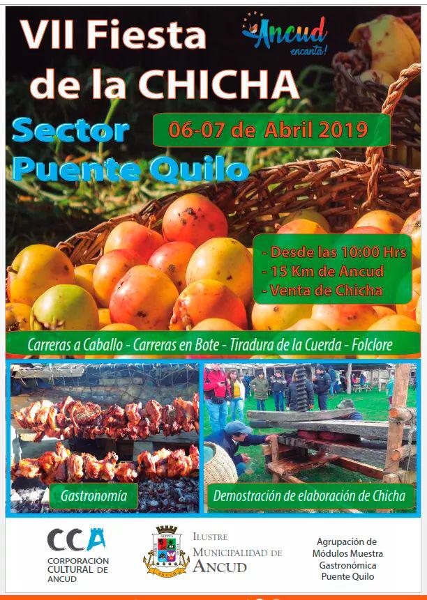 Vecinos de Puente Quilo y Municipio de Ancud invitan a la fiesta de la chicha
