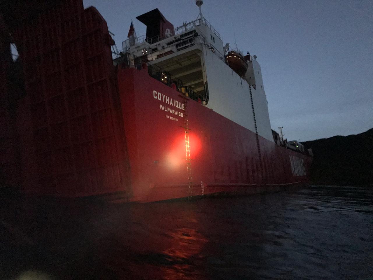 Aysén: Investigan incidente que involucró a motonave de la empresa Navimag