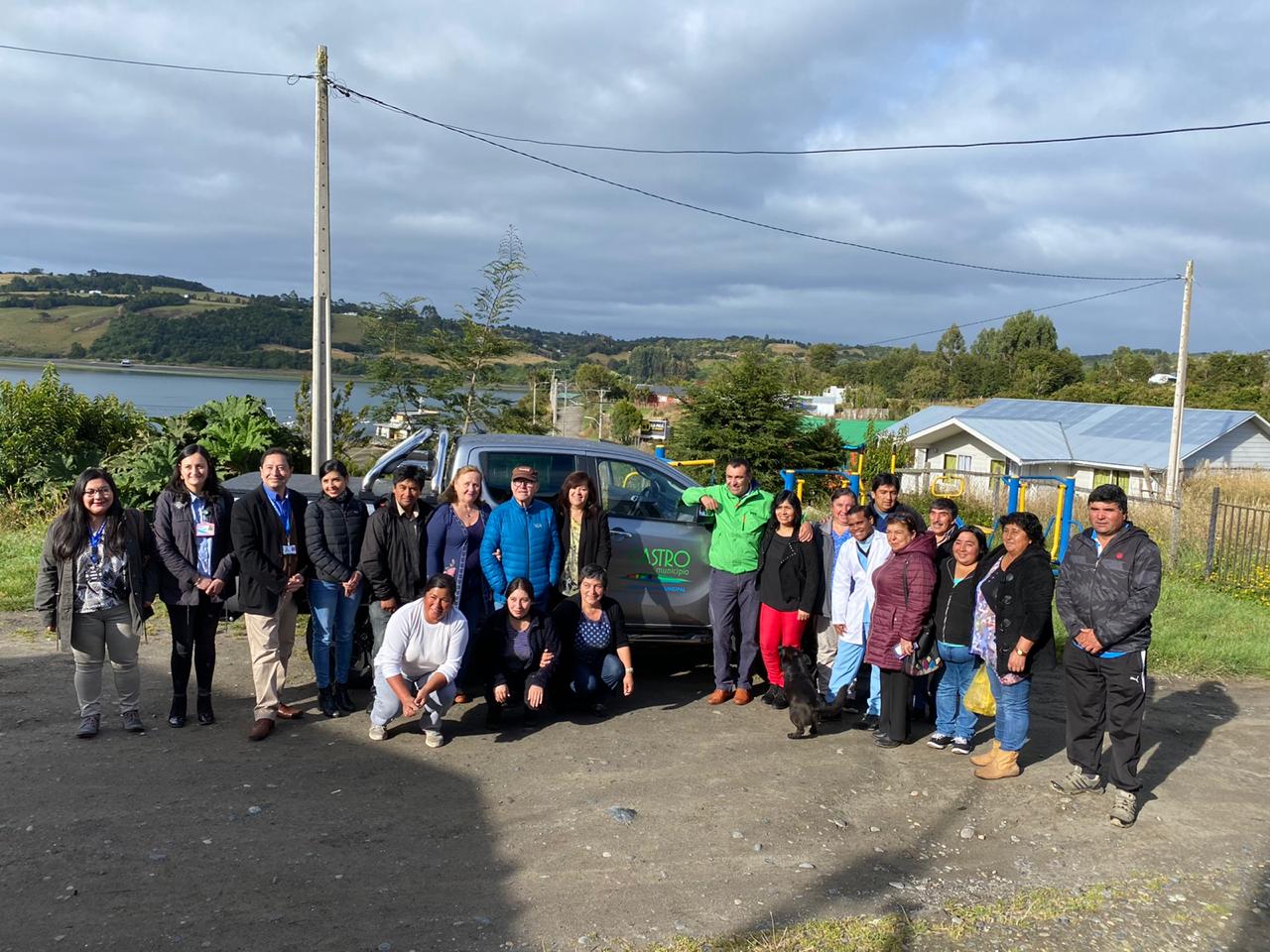 Entregan camionetas 4x4 a postas isleñas y Cecosf de Rilán