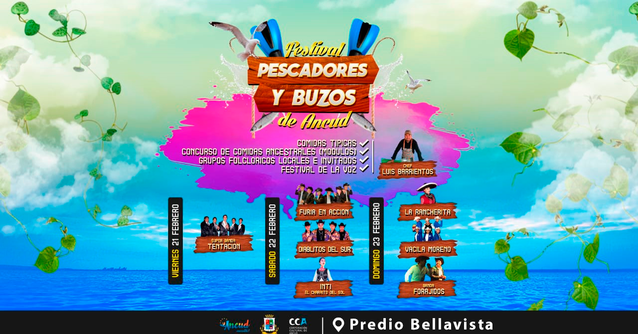 Con programación musical Ancud invita al 4º Festival de Pescadores y Buzos