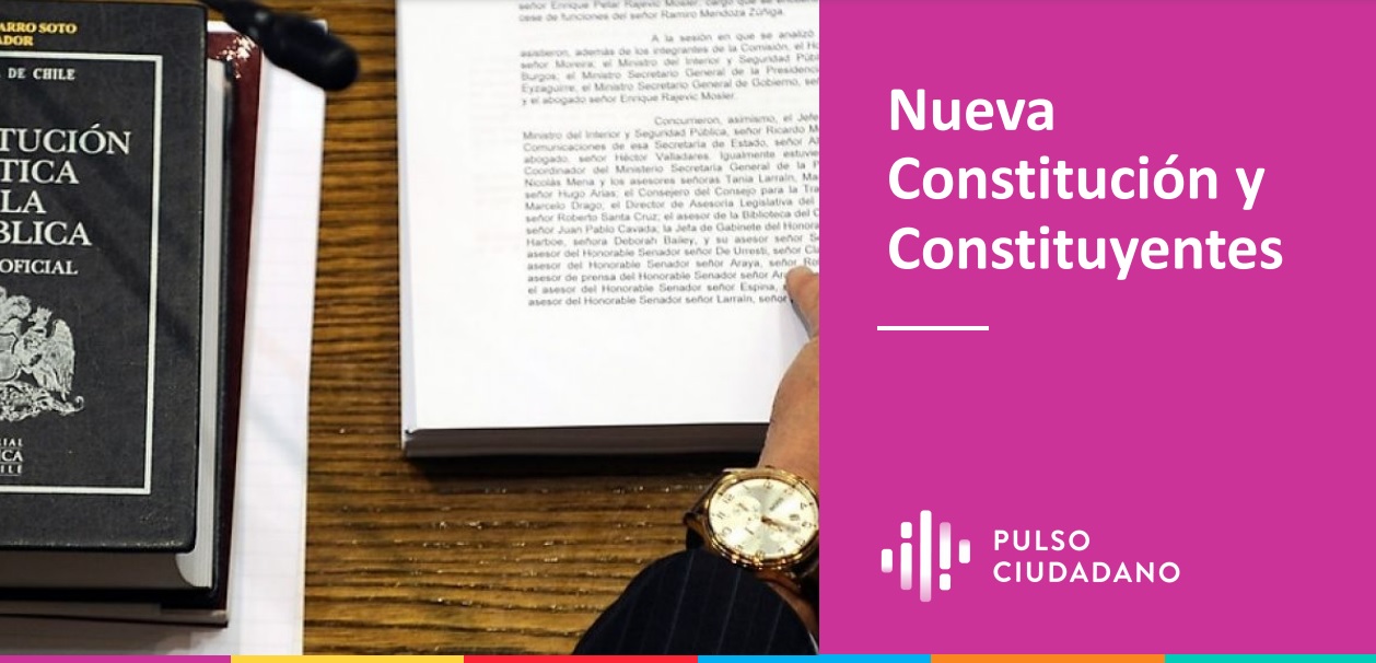 Pulso Ciudadano: 51,5% de la población siente esperanza a una semana del Plebiscito