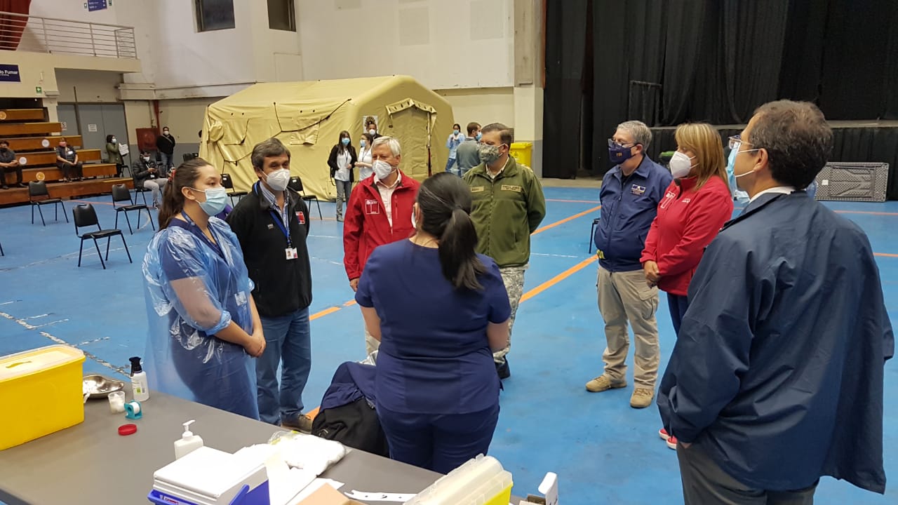 Con 79 centros de atención comenzó vacunación contra el COVID-19 en la región