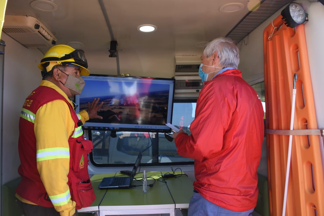 Llaman a extremar medidas de cuidado por potenciales incendios forestales