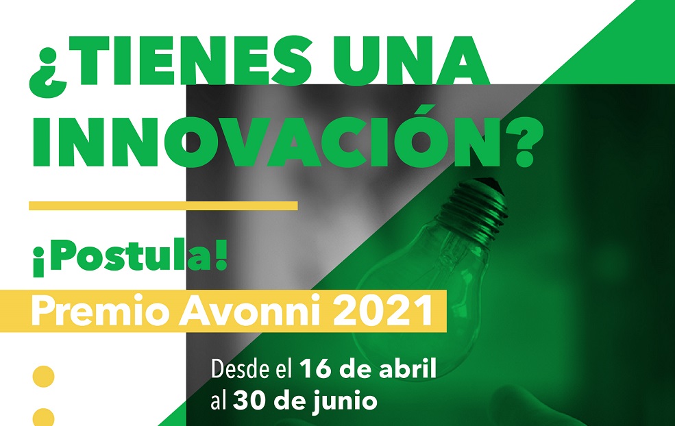 Premio Nacional de Innovación Avonni abre postulaciones 2021