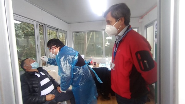 Implementan Técnica Test de Antígenos para detección COVID-19 en Paso Cardenal Samoré