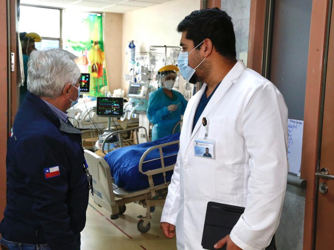 Pandemia obliga a aumentar camas UCI en Hospital de Castro