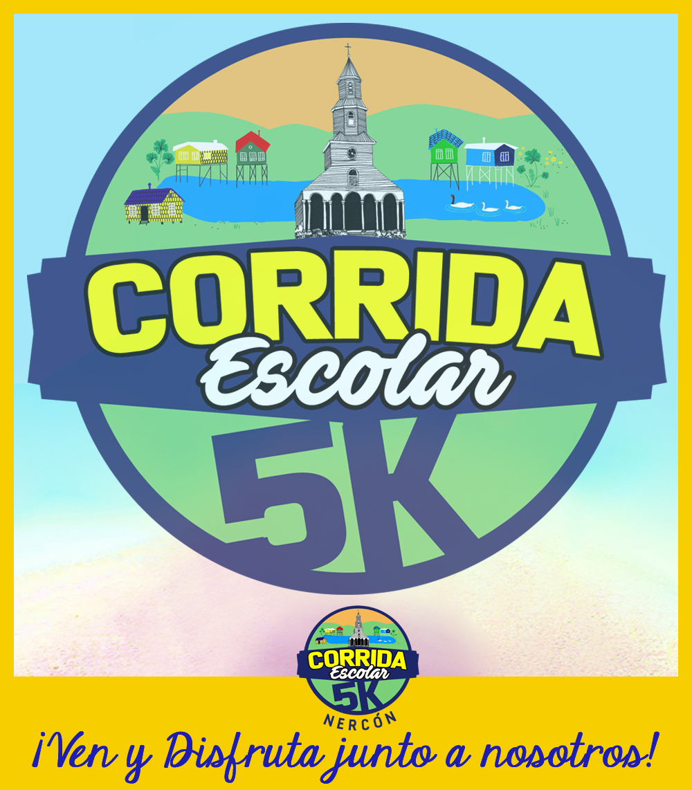 Escuela de Nercón invita a disfrutar de una nueva Corrida Escolar 5K