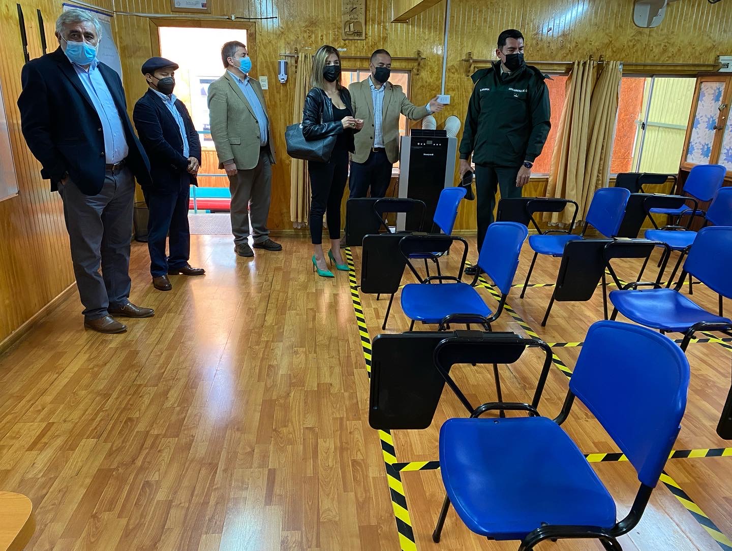 Año escolar 2022 en Castro se inauguró en escuela del Centro de Detención Preventiva