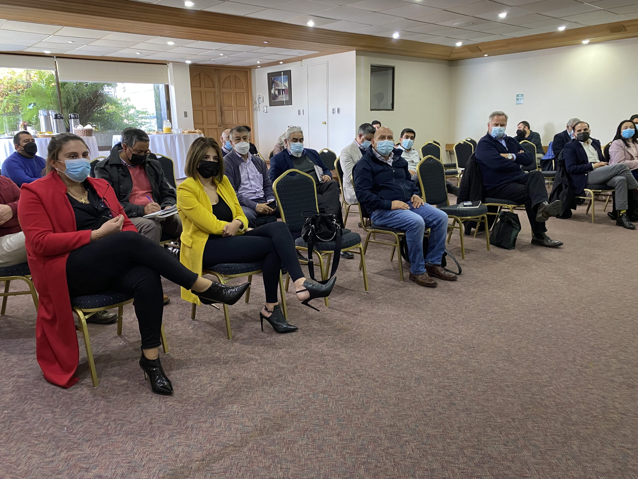 Secretarios generales de corporaciones municipales de Chiloé se reúnen con autoridades de la zona