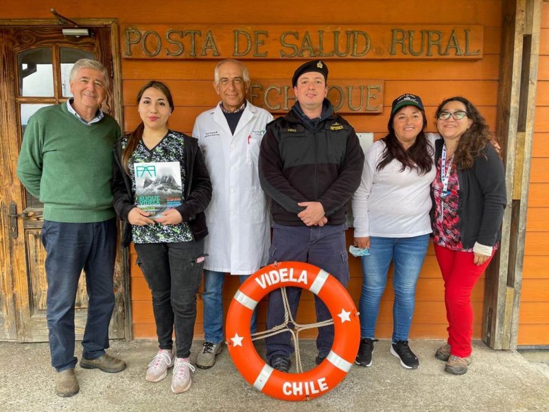 Patrullero Médico Dental Cirujano Videla efectúa atención al paciente número 4 mil de este año