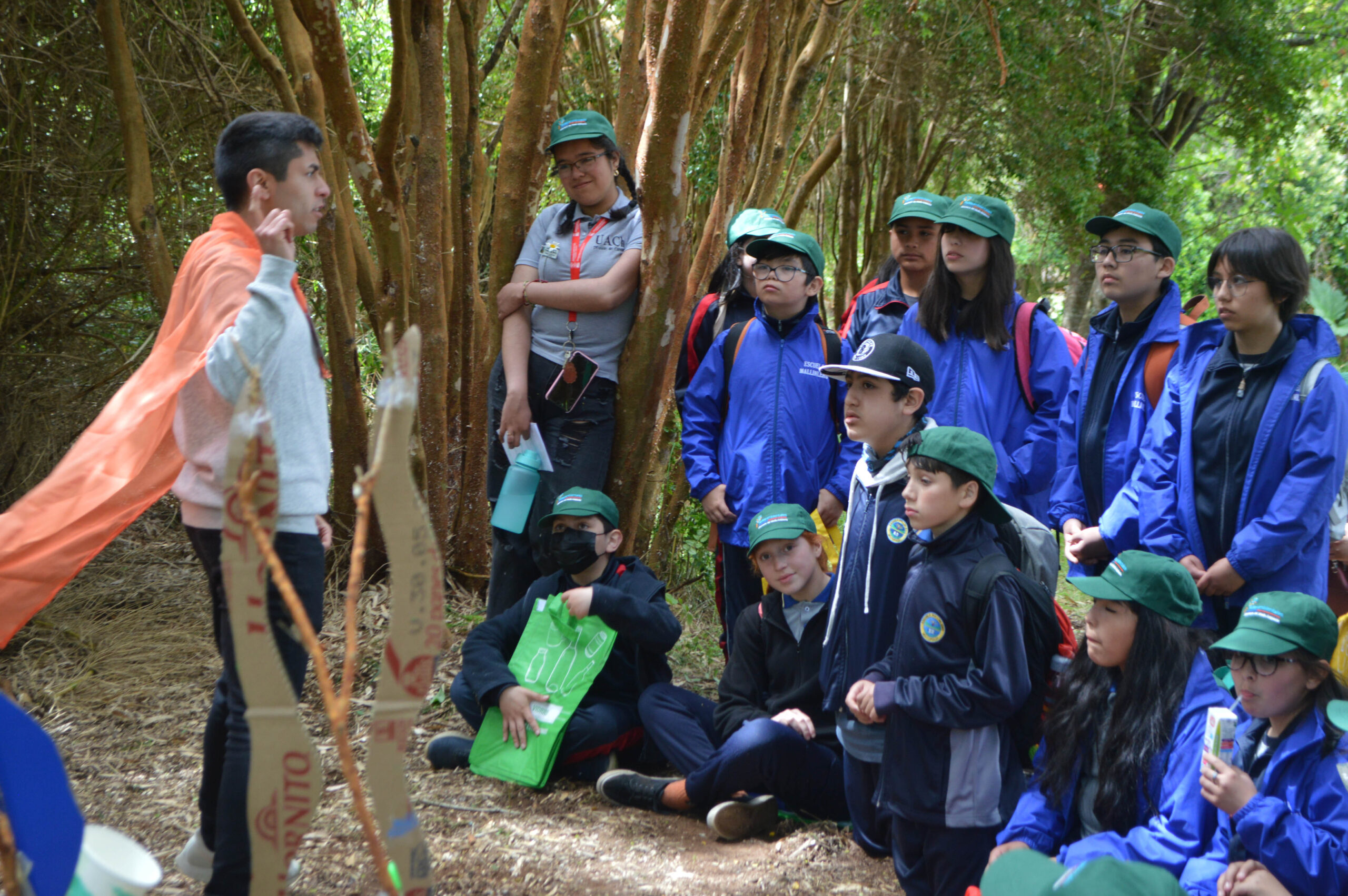 300 escolares participaron en tradicional Patatour Eco Educativo Parque Nacional Chiloé