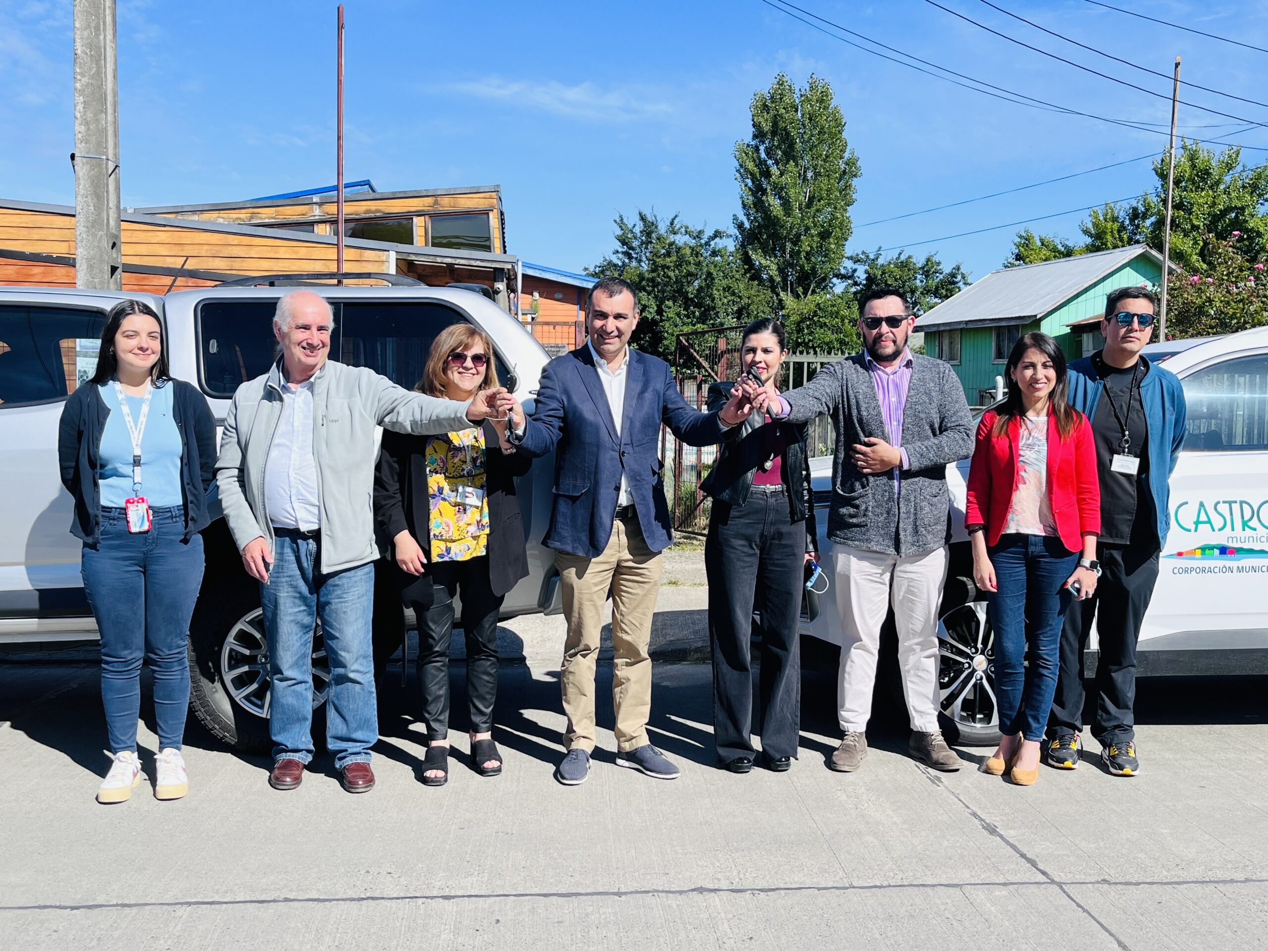 Salud municipal de Castro completa nuevo parque automotriz