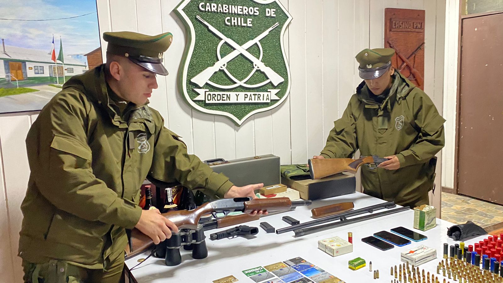 Carabineros logra sacar de circulación armas de fuego robadas desde domicilio en Castro