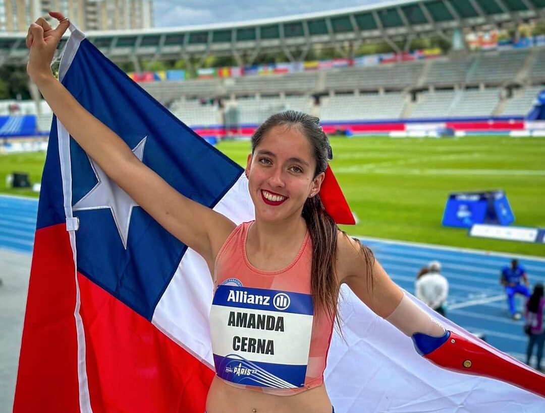 La chilota Amanda Cerna clasificó a final del Mundial de Para Atletismo en París