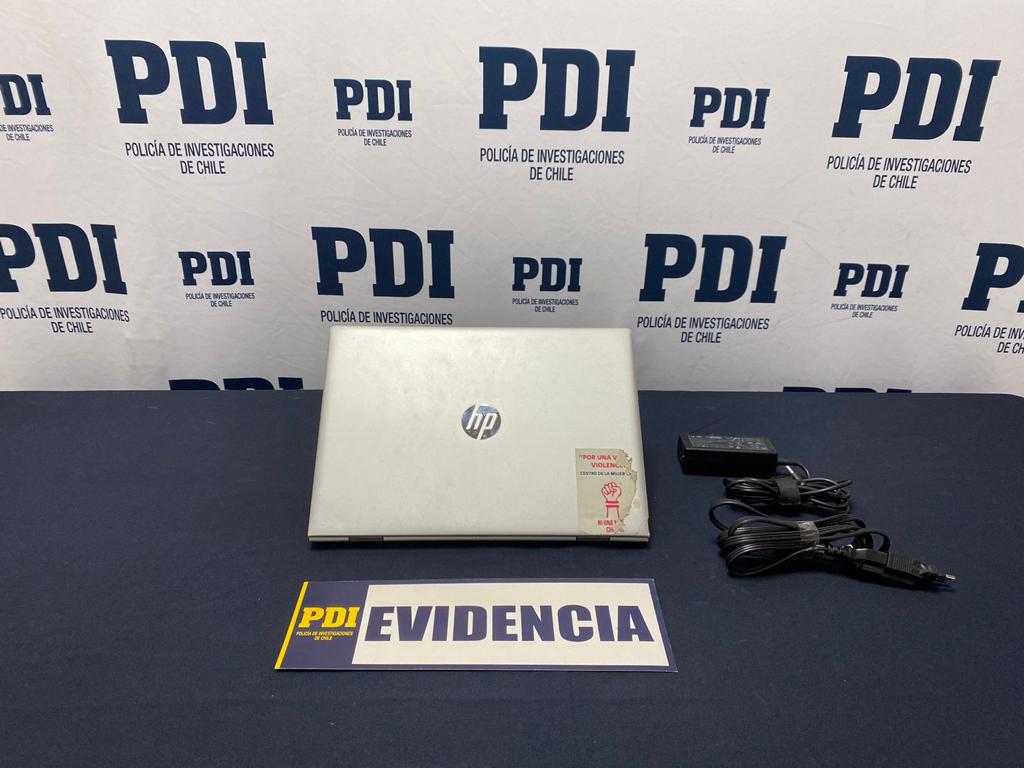 PDI recupera notebook que fue sustraído desde el Centro de la Mujer en Castro