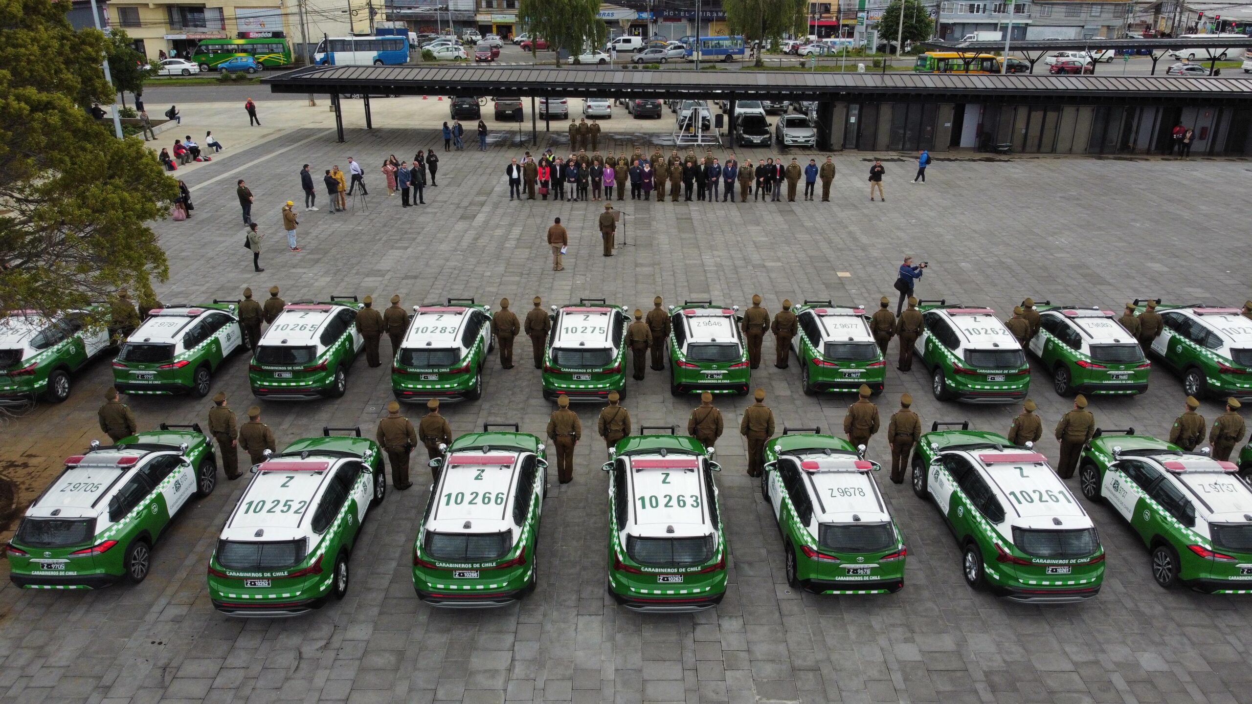 Gobierno entrega 30 nuevos vehículos a Carabineros de Chile
