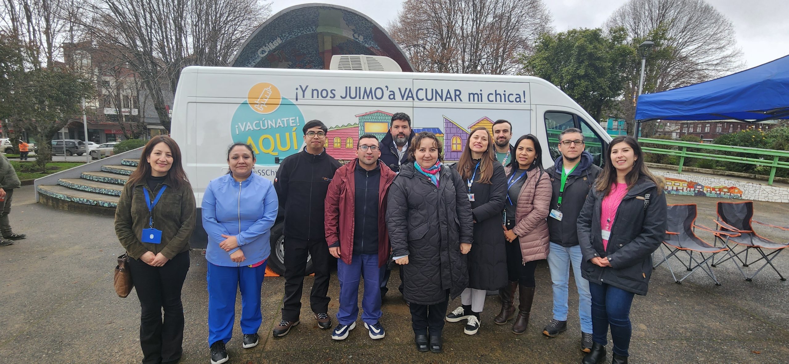 Servicio Salud Chiloé refuerza campaña de Invierno con móvil de vacunación que recorrerá la provincia