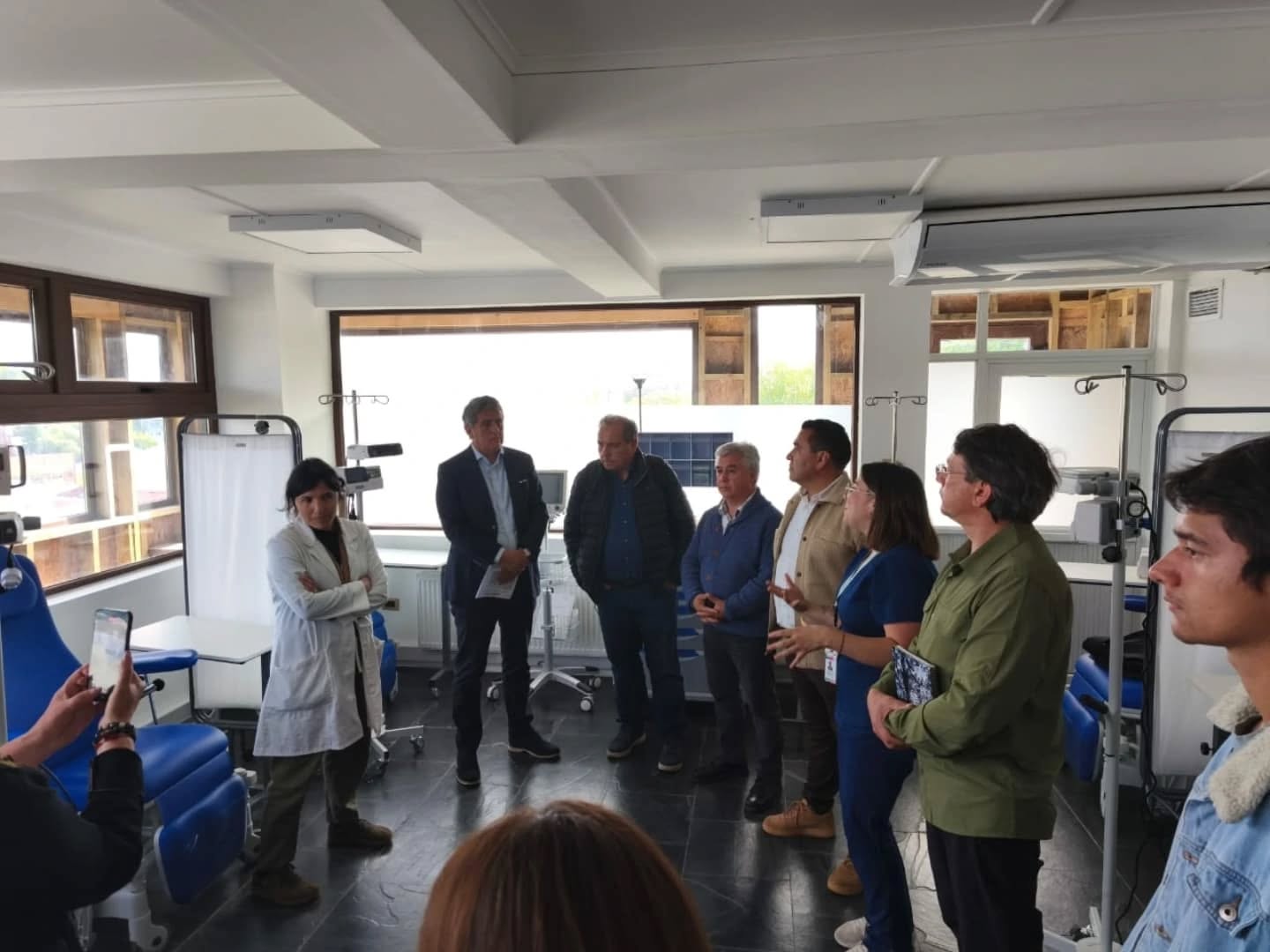 Gobierno Regional y Servicio de Salud de Chiloé celebran avances en el Centro Oncológico de Ancud