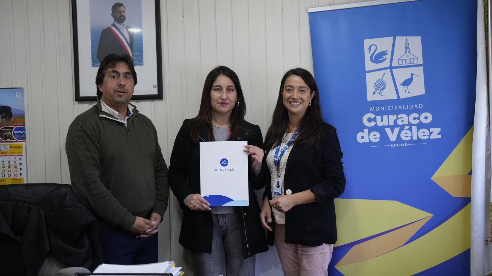 Curaco de Vélez sella alianza con Andes Salud en beneficio de la comunidad