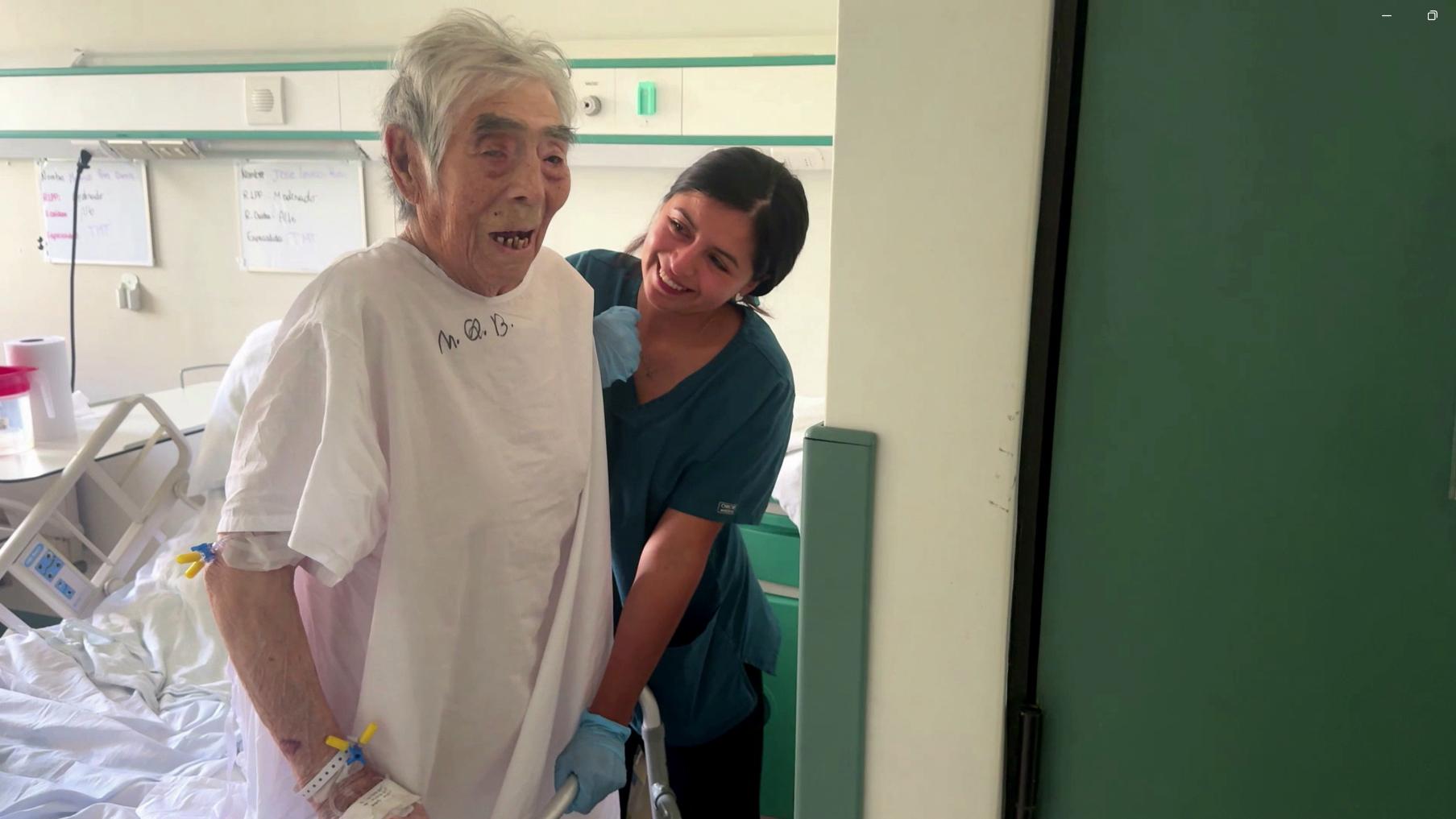 Adulto mayor de 100 años es intervenido exitosamente en el Hospital de Castro por fractura de cadera