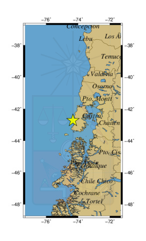 Fuerte sismo se registró este viernes en Chiloé
