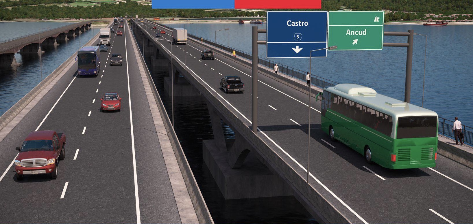 Grupo Costanera SpA presenta oferta para desarrollar la Ruta 5 Tramo Chacao-Chonchi