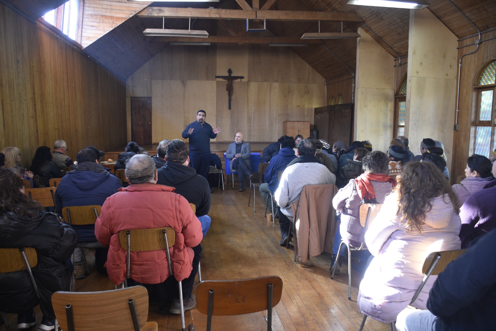 Autoridades realizan visita inspectiva al primer lugar de diálogo de la Consulta Indígena