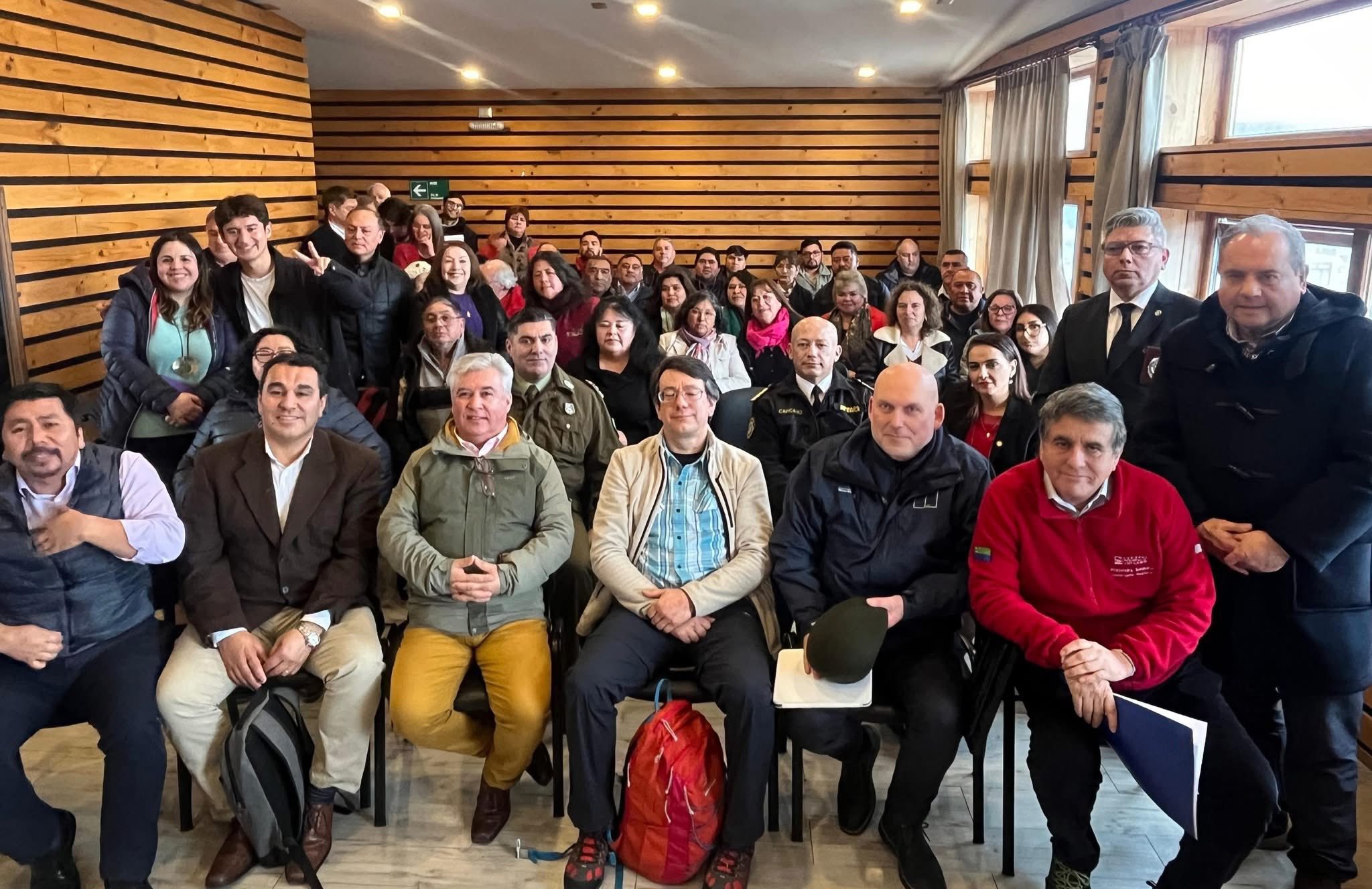 Curaco de Vélez participó en encuentro provincial de seguridad pública en Castro