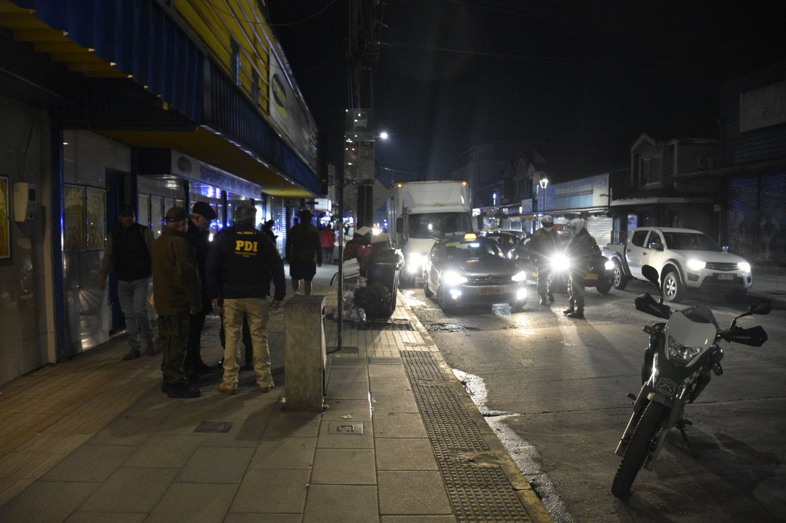 24 detenidos deja fiscalización nocturna en la provincia