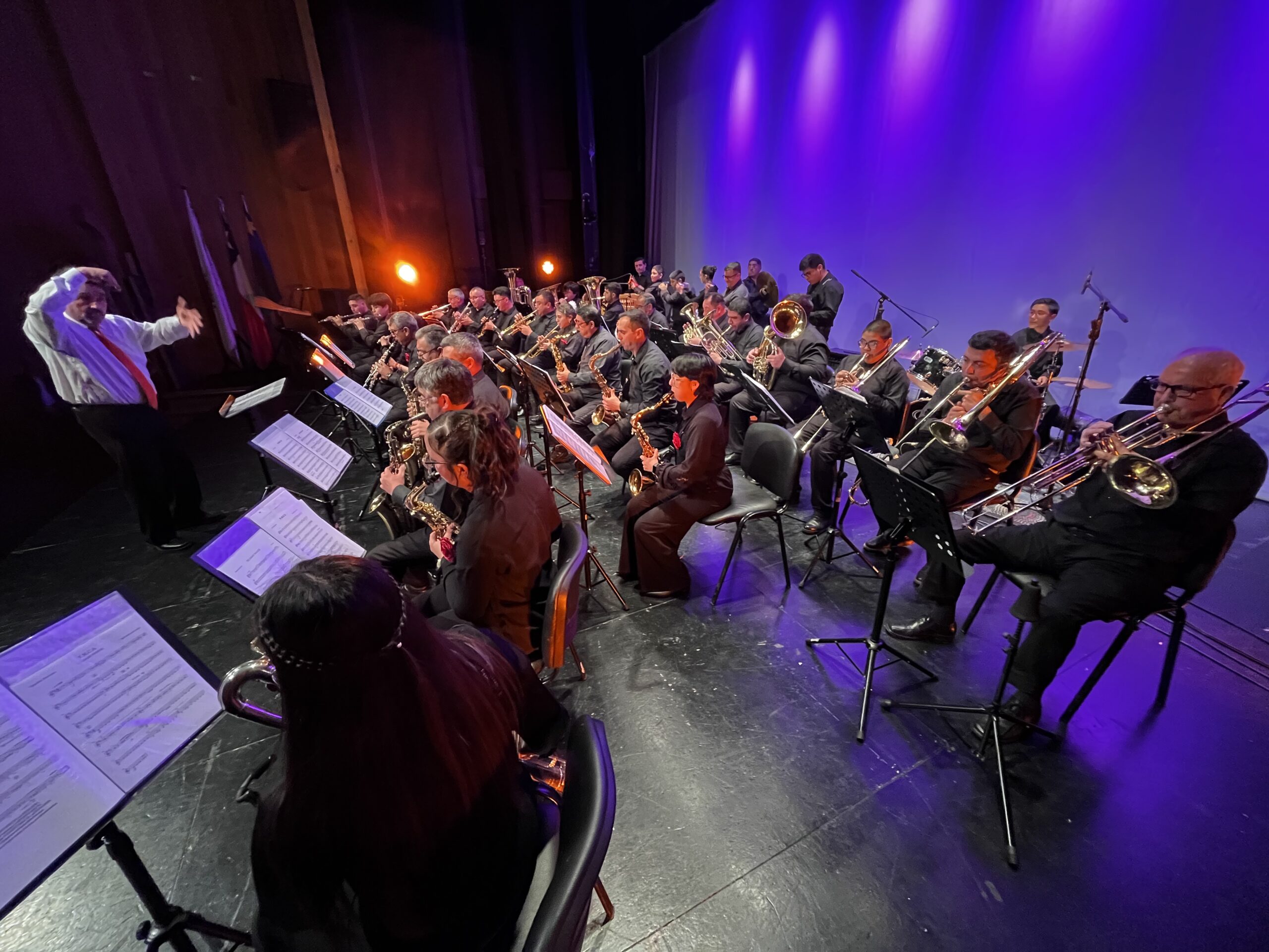 Orfeón Instrumental Bernardo Mora Garrido celebró sus 60 años con concierto para la comunidad
