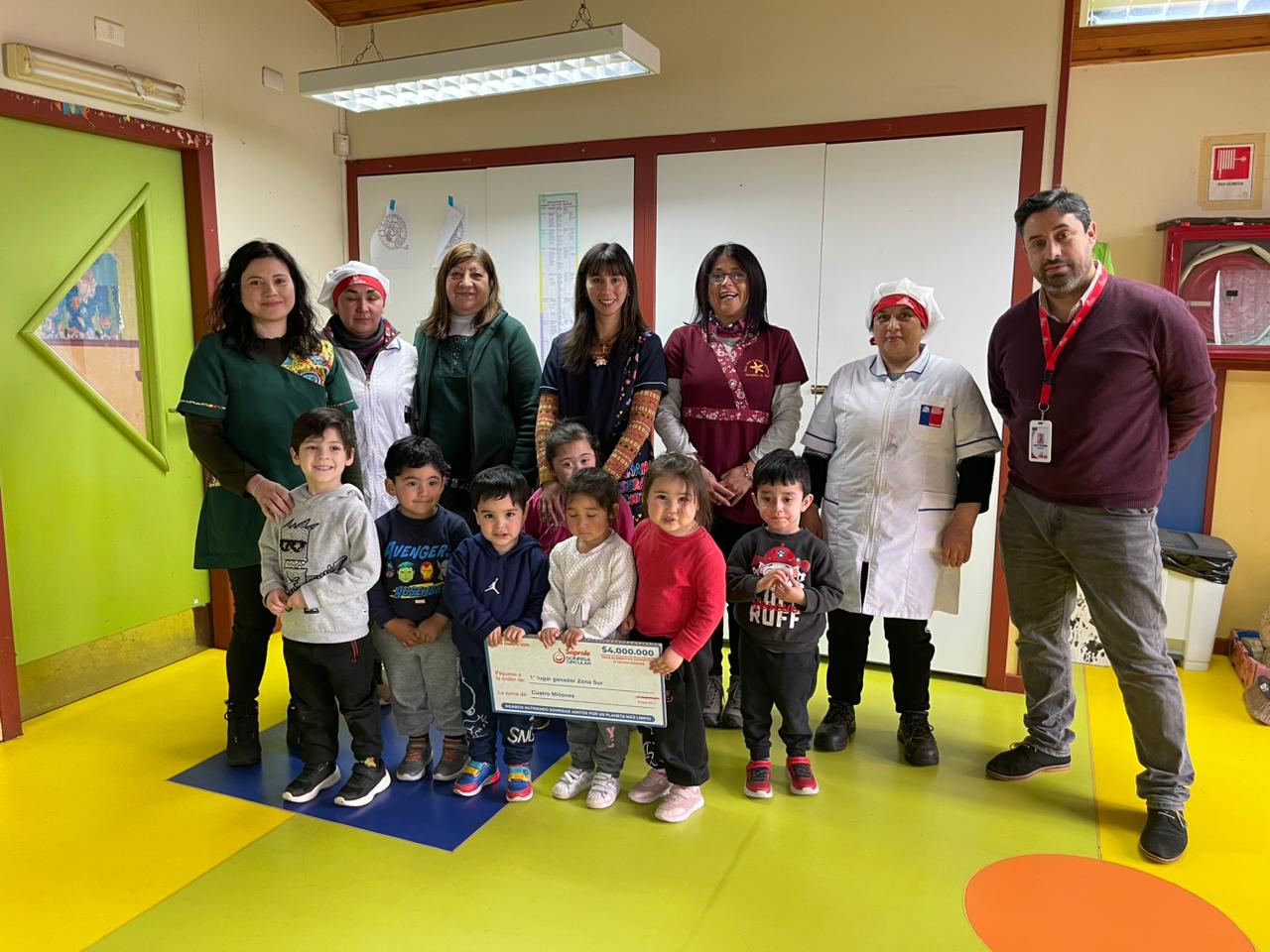 Jardín infantil Estrellita de mar gana concurso nacional de reciclaje