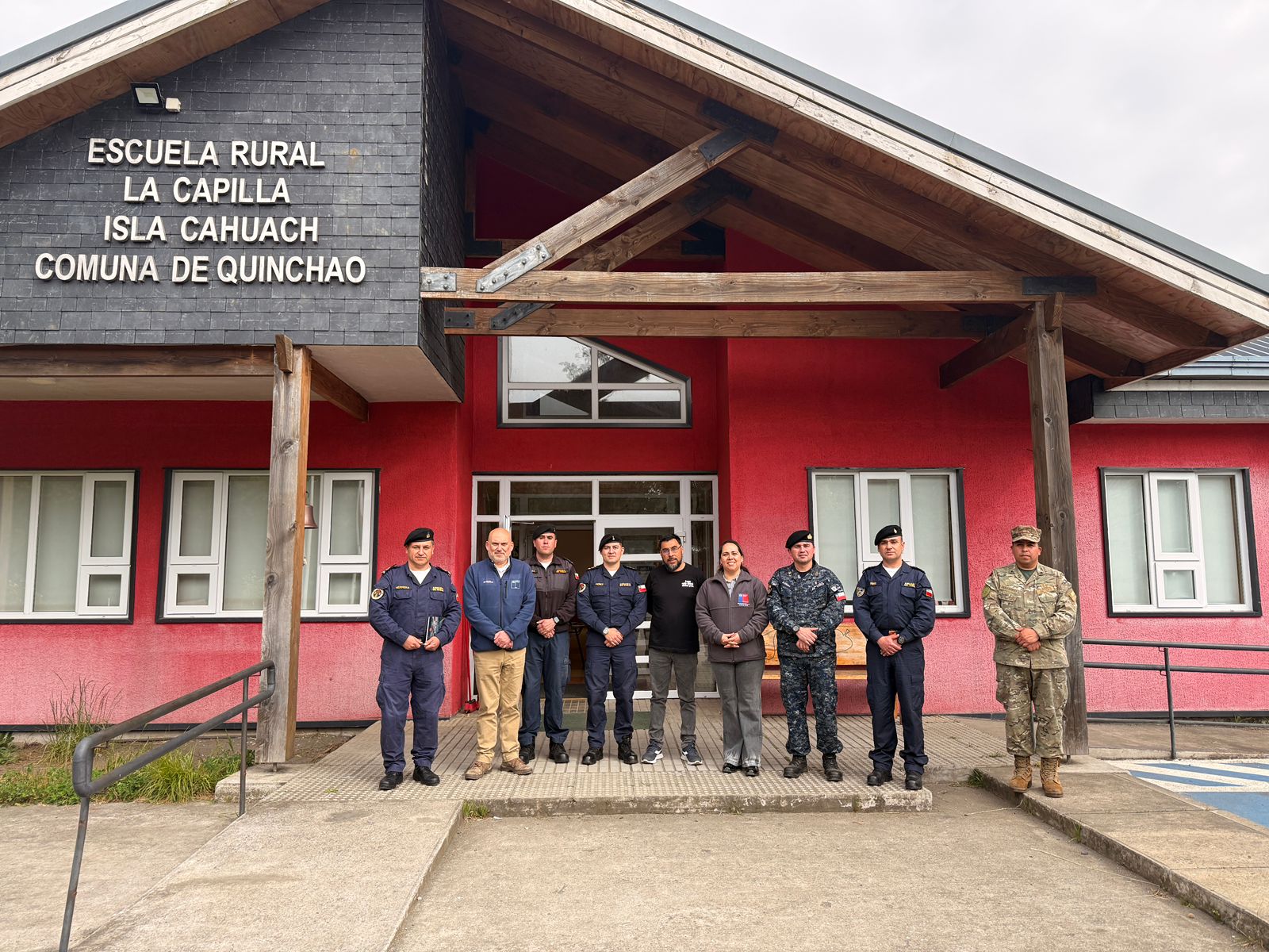 Visita inspectiva refuerza la preparación del proceso electoral en localidades e islas de Chiloé