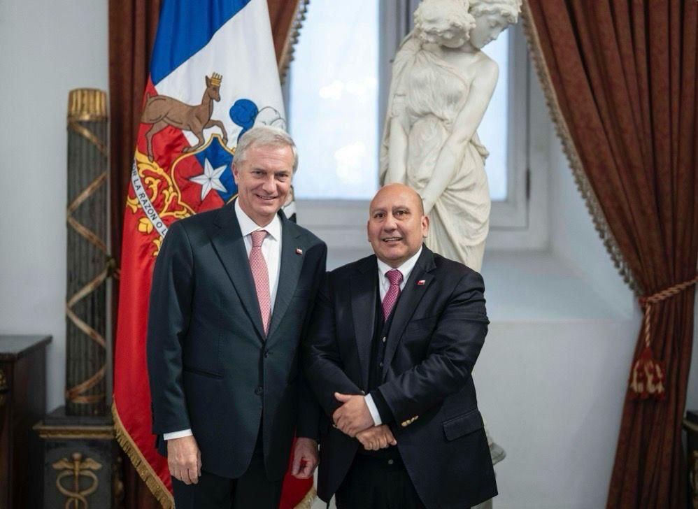 Delegado Presidencial de Chiloé participa en Encuentro Nacional de Delegados Presidenciales en La Moneda
