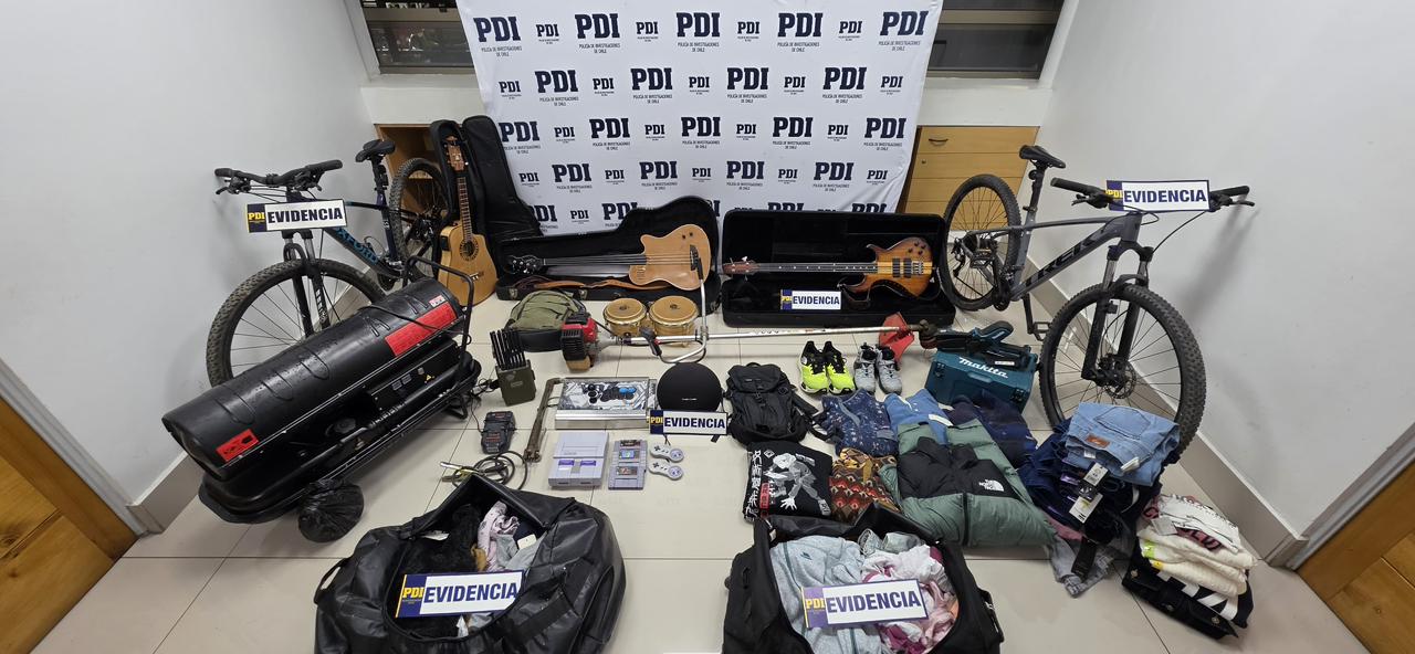 PDI desarticula banda vinculada a millonarios robos en viviendas de Chiloé