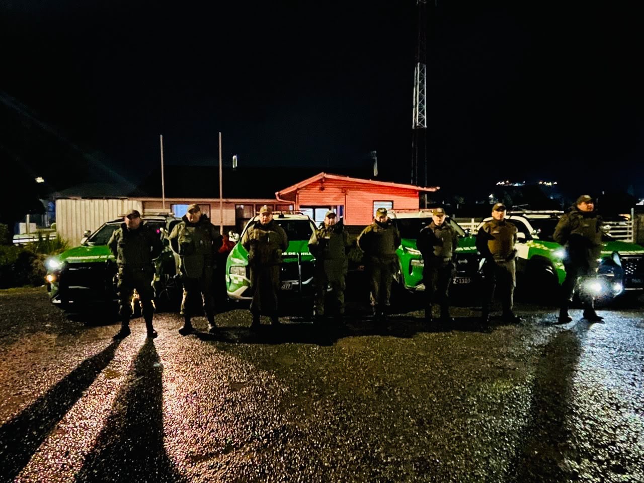 Ronda preventiva dejó 9 detenidos por órdenes vigentes
