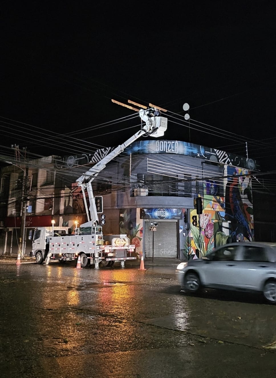 Saesa activa plan de contingencia ante sistema frontal pronosticado para Chiloé