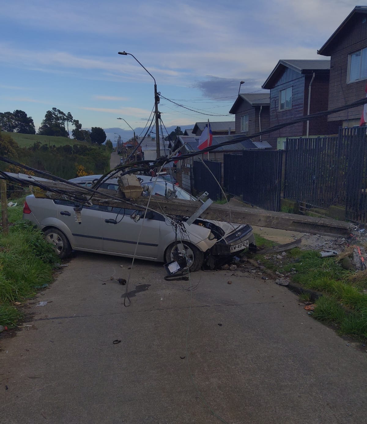 61 postes chocados y dañados en Chiloé a agosto de 2026: Saesa refuerza llamado al autocuidado en Fiestas Patrias